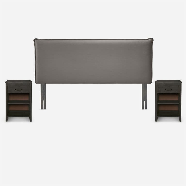 Set Muebles Maurice King Gris