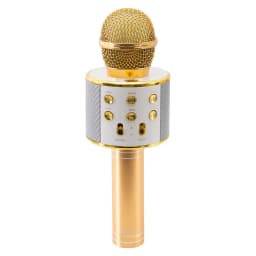Microfono Karaoke MK003 Dorado