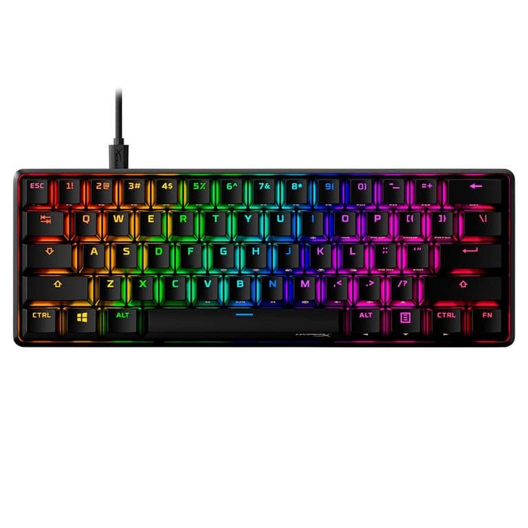 Teclado Gamer Alloy Origins 60 Mecanico RGB PC PS5 Xbox Ultracompacto USB-C