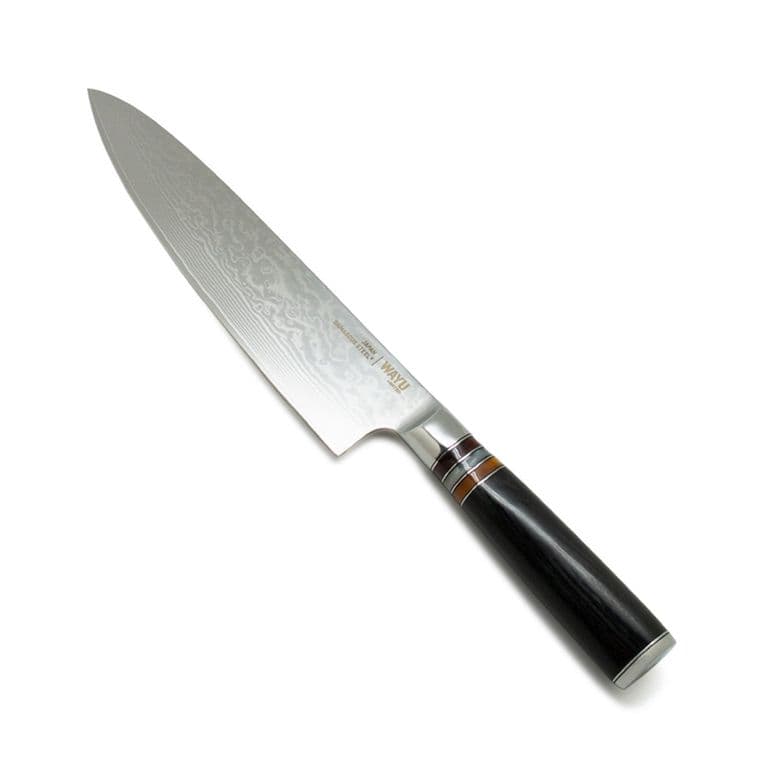 Cuchillo Damascus Pakka Limited Negro