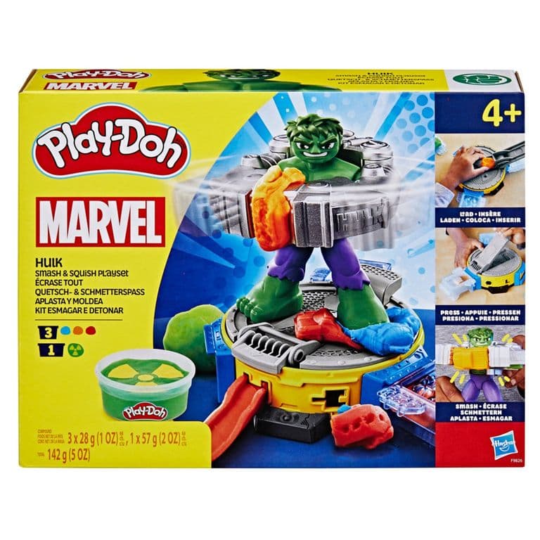 Marvel Hulk Aplasta y Moldea