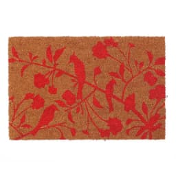 Limpiapies Tapete Fibras de Coco 40X60 Cm Exterior e Interior Decoracion Birds