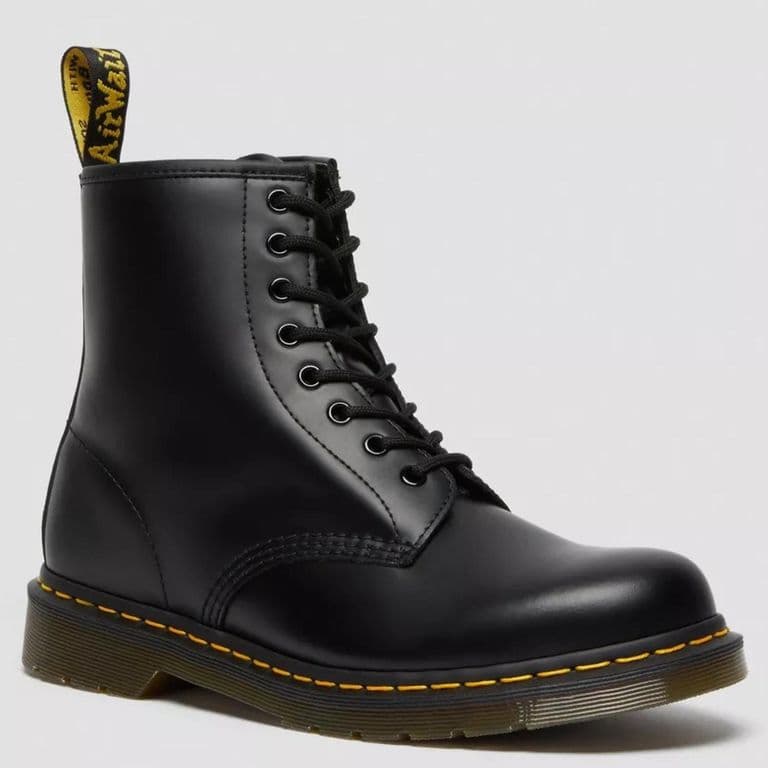 1460 Botin Hombre Cuero Smooth Negro 41 CL