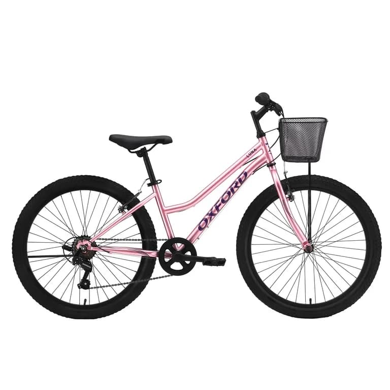 Bicicleta Infantil Luna Aro 24 6 Velocidades Rosado