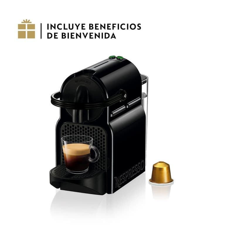 Cafetera de Capsula Inissia Negro