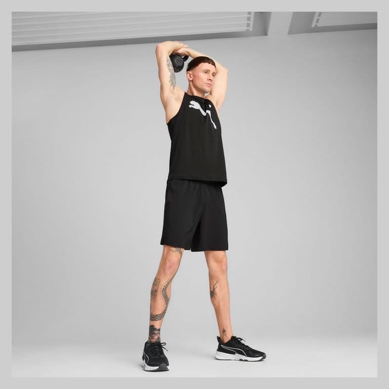 Short Deportivo Tad Essent 7 Woven Hombre Negro S
