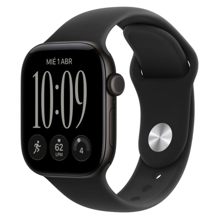 Watch Series 12 GPS  Caja de aluminio de 42 mm  Correa deportiva Negro S/M
