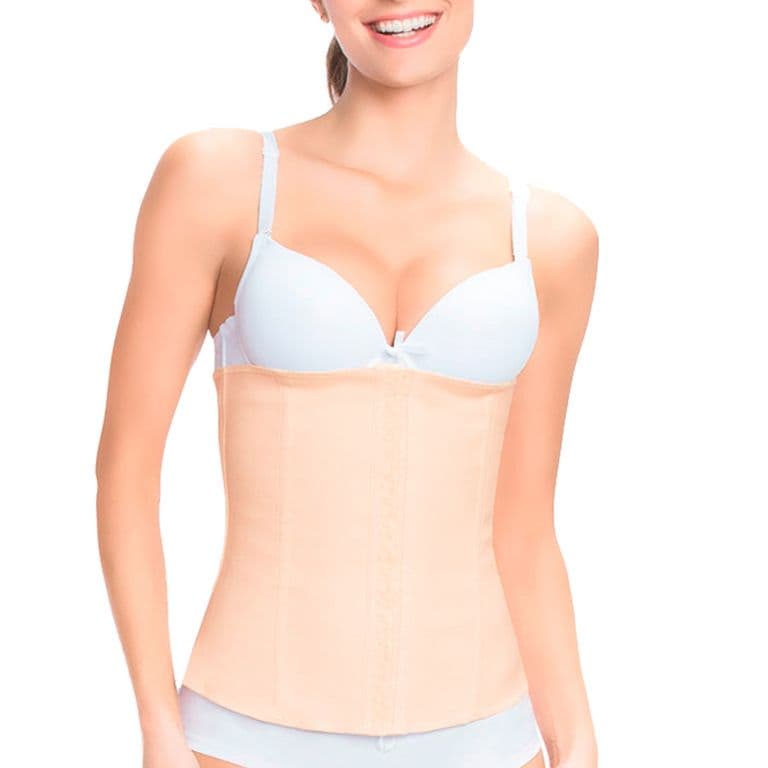Faja Corset Control Medio Mujer Beige L