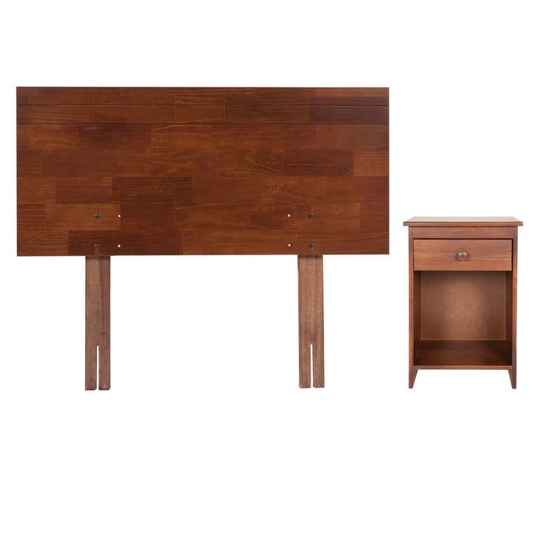 Set De Muebles Tabor 1.5 Plazas Caramelo