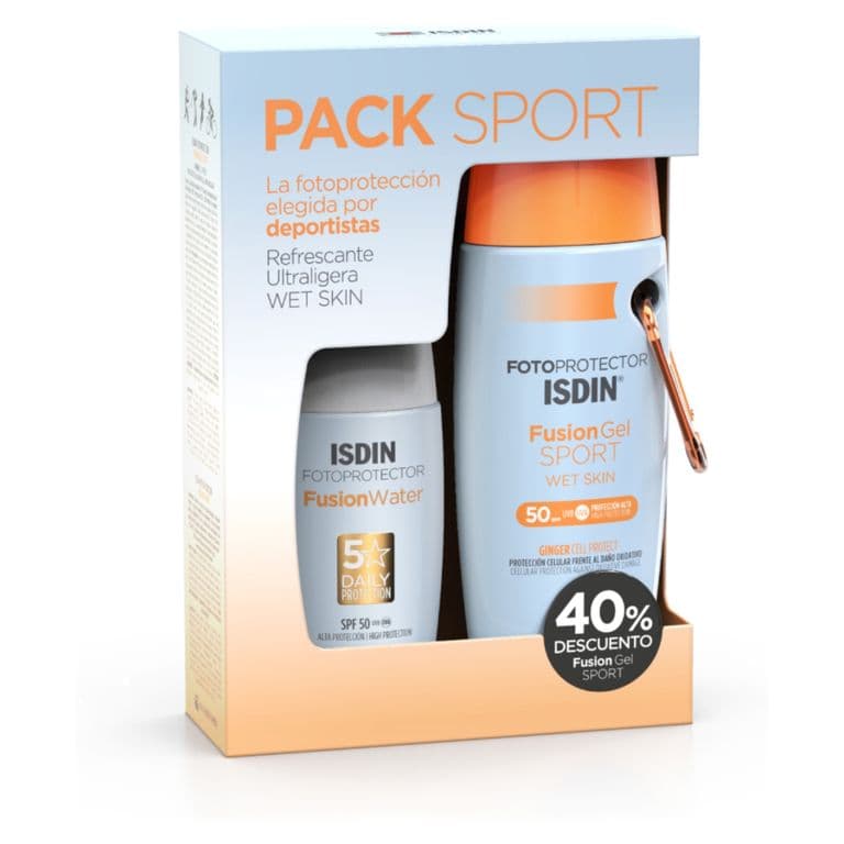 Set Sport Fotoproteccion Facial Y Corporal Fusion Water Spf50 150 Ml