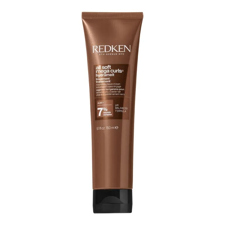 Tratamiento Leave-In Hidratante Cabello Rizado y Seco Hydramelt All Soft Mega Curls 150ml