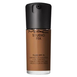 Base de maquillaje MAC Studio Fix Fluid SPF 15 24HR Matte Foundation Cosmetics Nc60