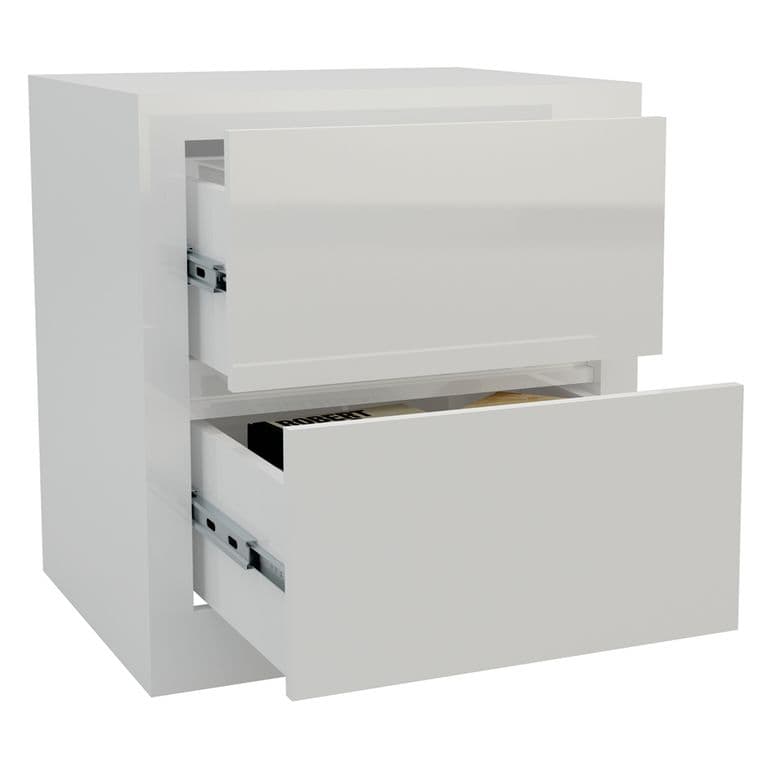 Velador Tw41 2 Cajones