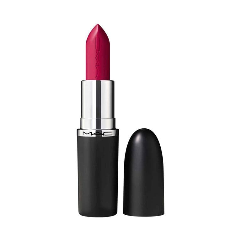 Labial MACximal Satin Lipstick Cosmetics Maraschino, Much?