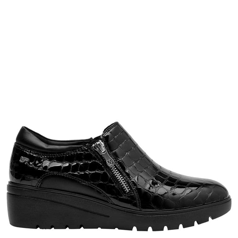 Zapato Casual Mujer Cuero Negro 40 CL