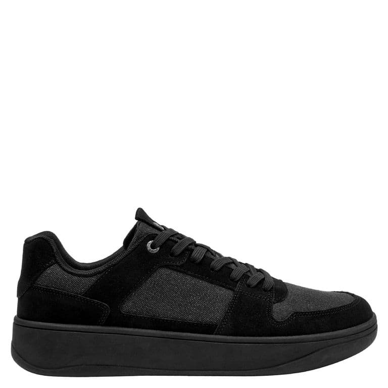 Zapatilla Urbana Hombre Cuero Negro 39 CL
