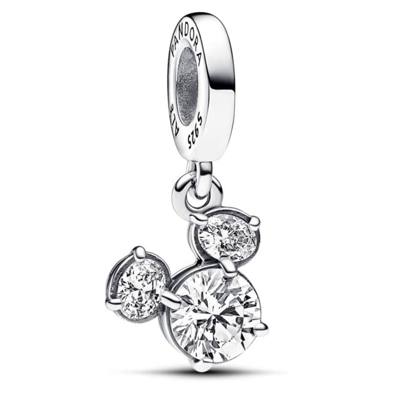 Charm Silueta Brillante Mickey Mujer