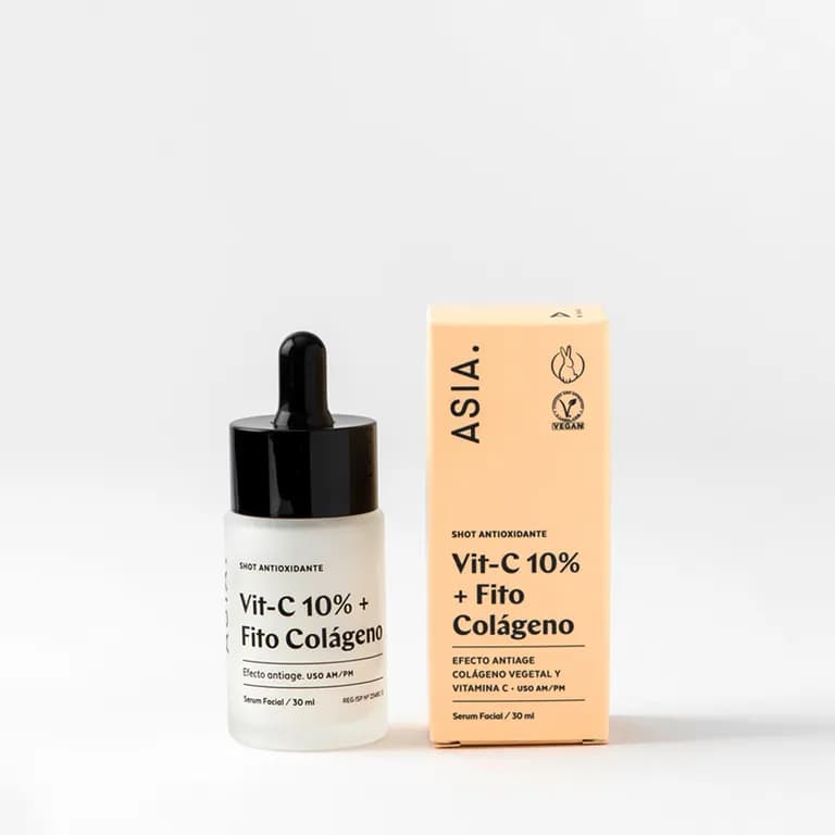Vit-C 10% + Fito Colageno - Serum Facial Antioxidante