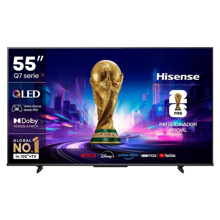 Smart Tv 55" QLED 4K UHD GOOGLE TV Gamer 144HZ 55Q7QG