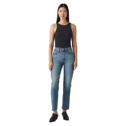 Jeans Mujer 501 Crop Celeste 30-30