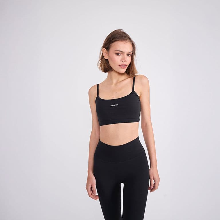 Peto Deportivo Strap Bra Mujer Negro L