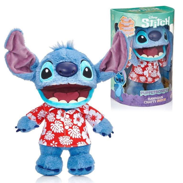 Peluche Electronico Stitch Hawaiano