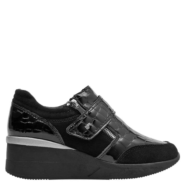 Zapatilla Urbana Mujer Cuero Negro 35 CL