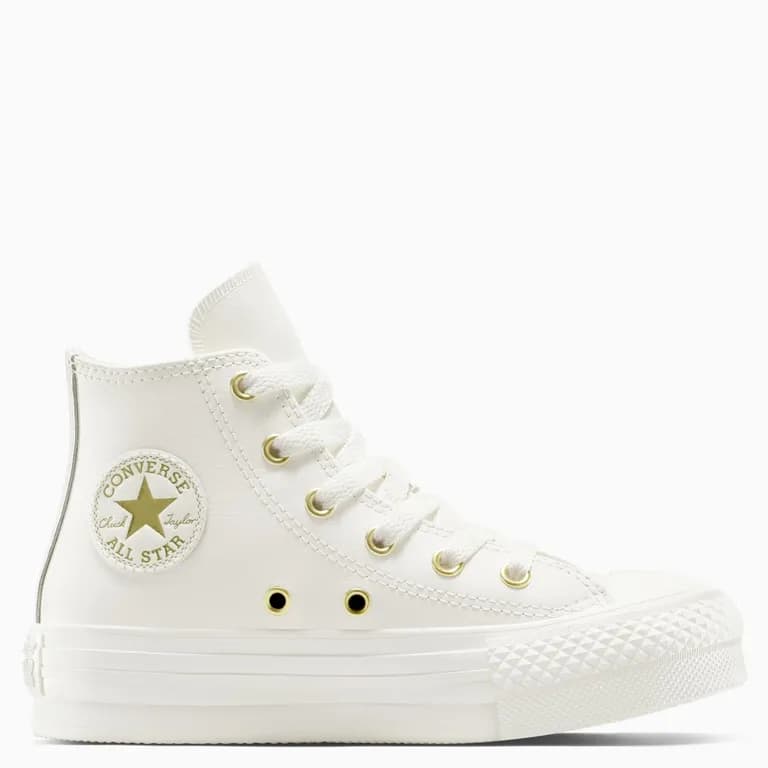 Chuck Taylor All Star Eva Lift Zapatilla Urbana Unisex Nino Blanco (27 A 35) 30 CL