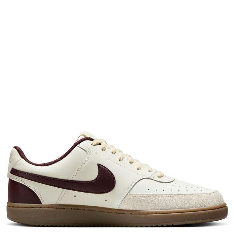 Court Vision Lo Zapatilla Urbana Hombre Cuero Blanco 40.5 CL