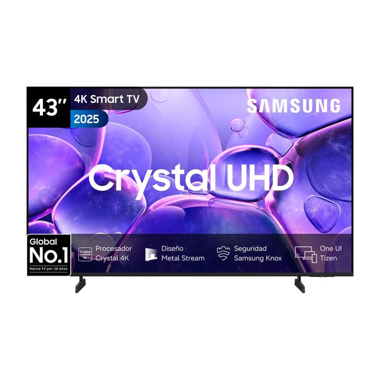 Smart TV 43" Crystal UHD U8000F 4K