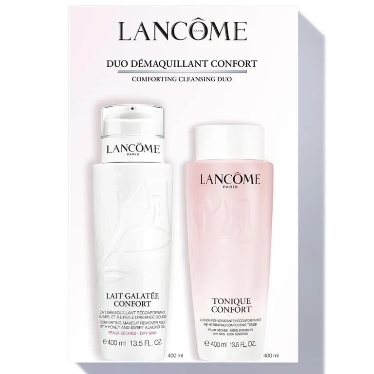 Set Limpiador Rutina Confort Cleanser + Tonico 400ml Lancome
