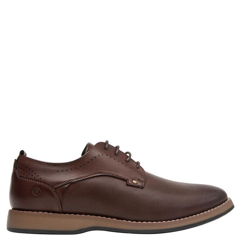Zapato Casual Hombre Cafe Oscuro 44 CL