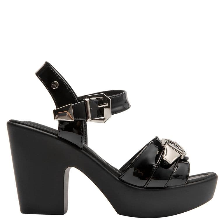 Sandalia Mujer Negro 39 CL
