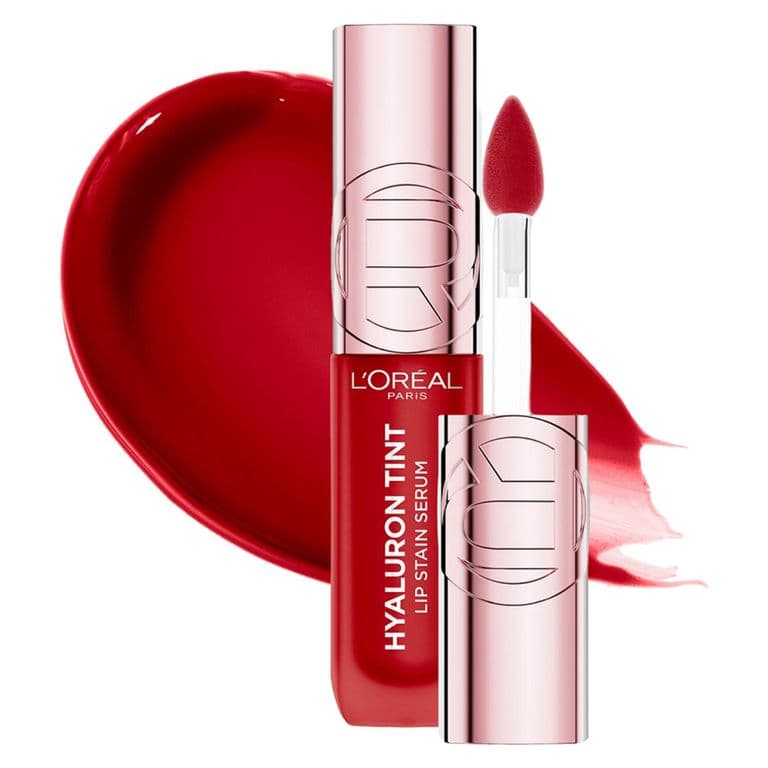 Hyaluron Tint Tinta Serum labial  420 Le Rouge Paris L'Oreal Paris