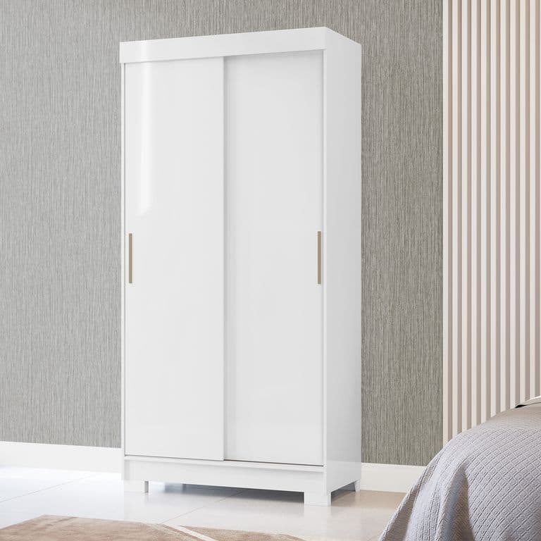 Closet 2 Puertas Lumiere Blanco