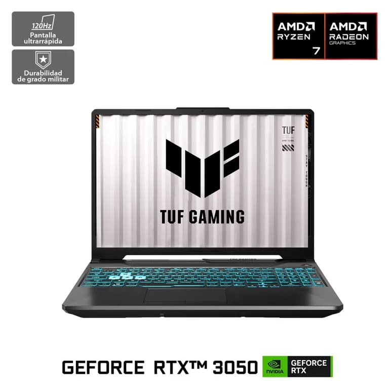 TUF Gaming A15 FA506 AMD Ryzen 7 NVIDIA RTX 3050 16GB RAM 512GB 15.6 FHD 144Hz