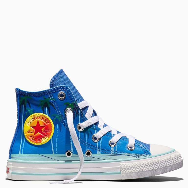 Chuck Taylor All Star Zapatilla Urbana Unisex Nino Azul (27 a 34) Dragon Ball Z 34 CL