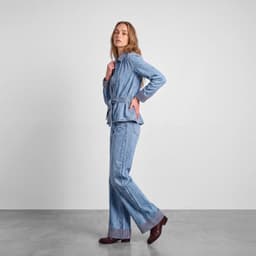 Pantalon Detalle Print Mujer 40