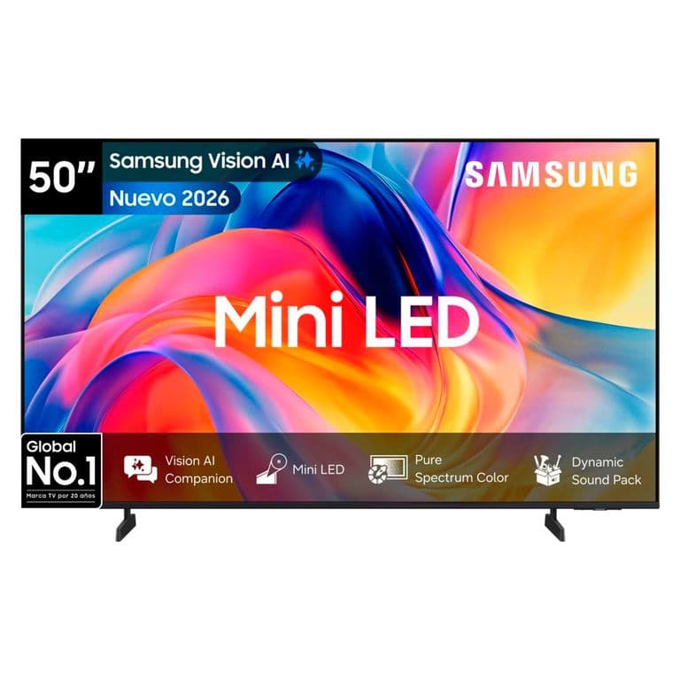 50" Mini LED M75H 4K Vision AI Smart TV (2026) + Control por Voz