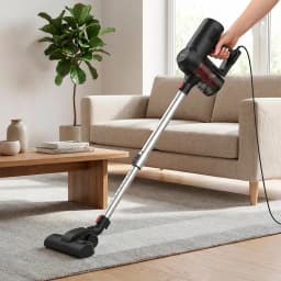 Aspiradora Vertical Alta Potencia 600W WVC-STREBEN600