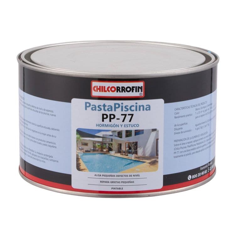 Pasta para Piscina Lata 2 kg Mate Celeste Agua