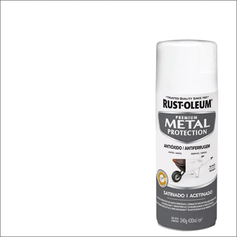 Pintura Anticorrosiva Spray 0.43 l Satinado Blanco