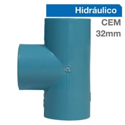 Tee Reduccion PVC-P Cementar 32mm x 25mm 1u