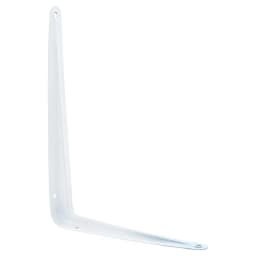Soporte escuadra para repisa metal 20x25 cm blanco