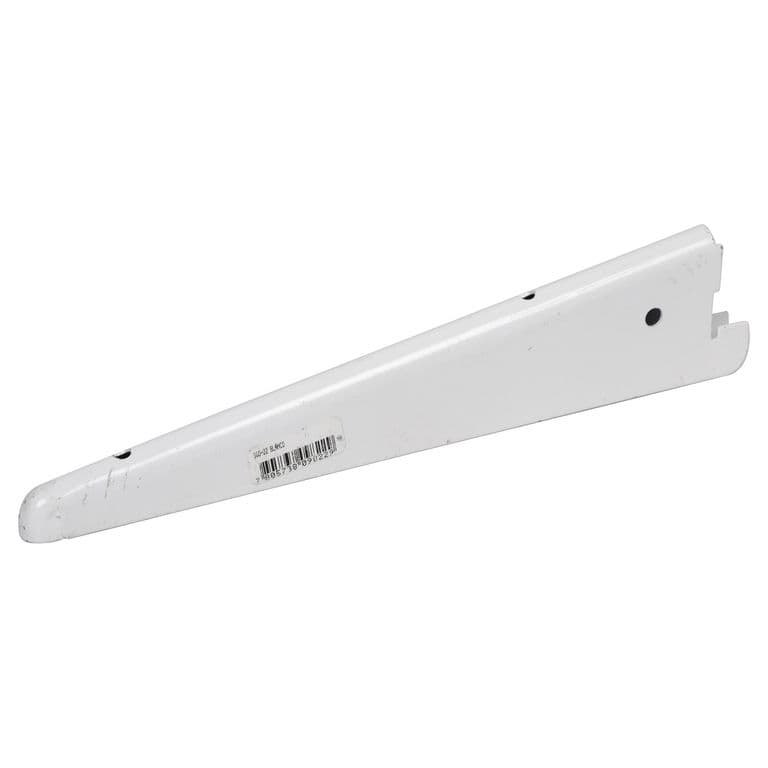 Soporte doble graduable metal 22 cm blanco