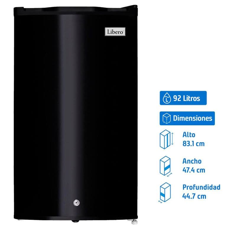 Frigobar Frigobar Frio Directo 83 Litros Negro LFB-101N