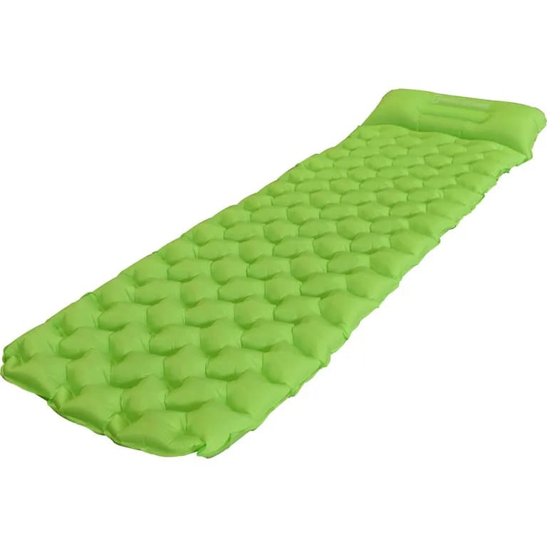 Colchoneta ultralight verde fluor