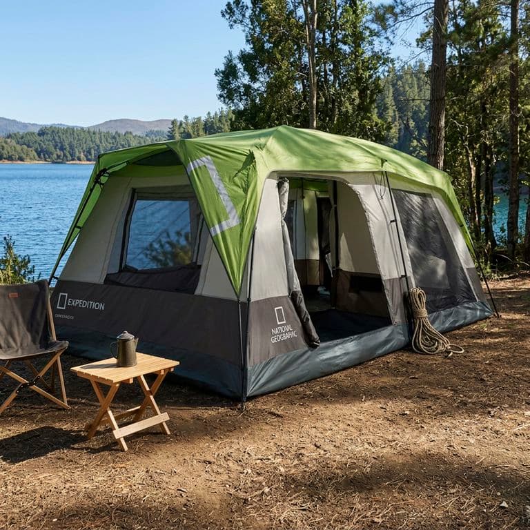 Carpa Camping Corcovado 10 Personas Verde