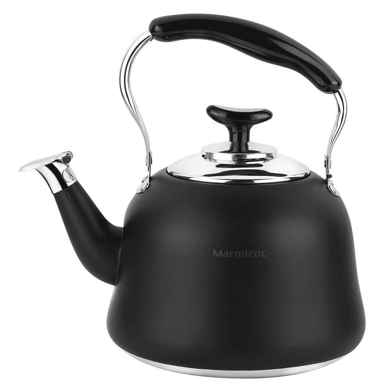 Tetera Sara 3 l Acero Inoxidable Negro matte