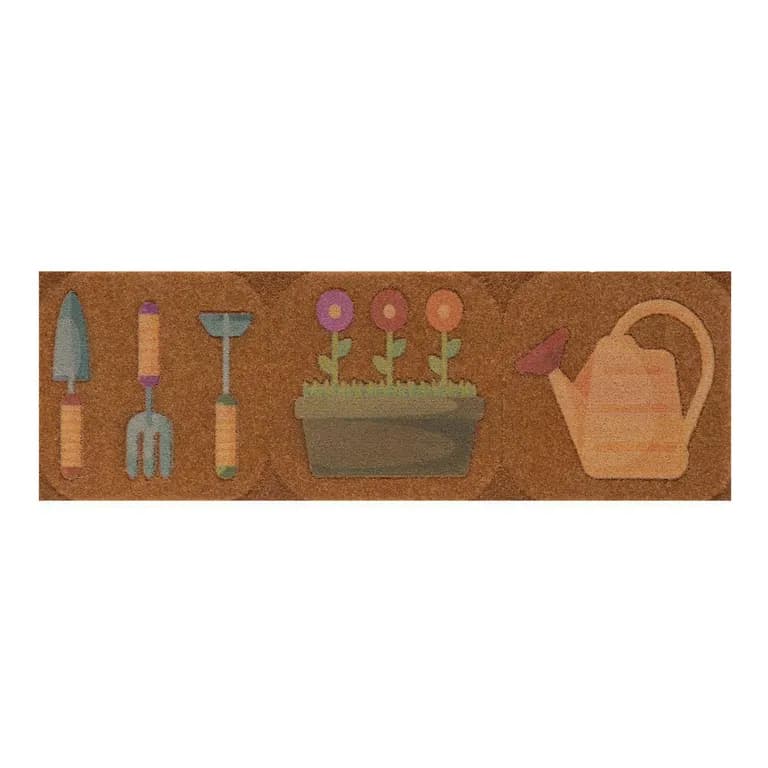 Limpiapies 25x75 cm Polipropileno Cafe